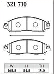 DIXCEL Front Brake Pads - Nissan LEAF (ZE1) / Serena (C27)