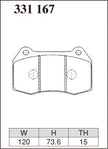 DIXCEL Front Brake Pads – Nissan 350Z (Z33) / Honda Integra Type R (DC5) – Brembo Caliper