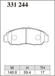 DIXCEL Front Brake Pads - Honda Accord (CL7/CL8) - Non-Euro R