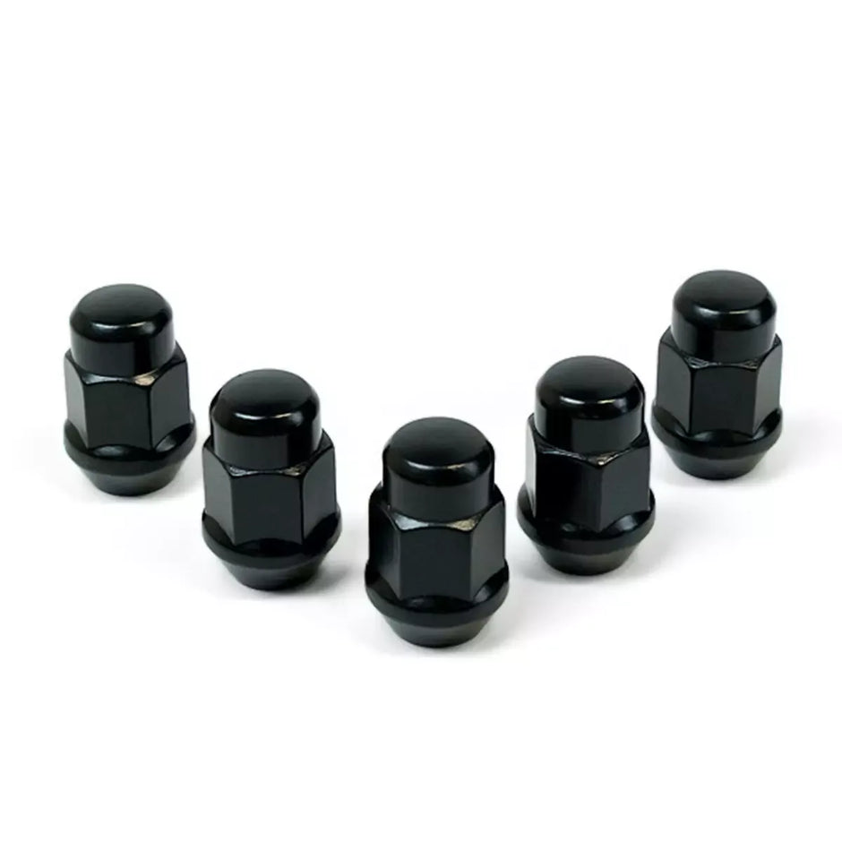 SAAS Wheel Nuts Acorn Bulge 7/16 UNF Black 35mm 5Pk 335305BC - view 3