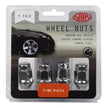 SAAS Wheel Nuts Acorn Bulge 7/16 UNF Chrome 35mm 5Pk 335305 - view 1