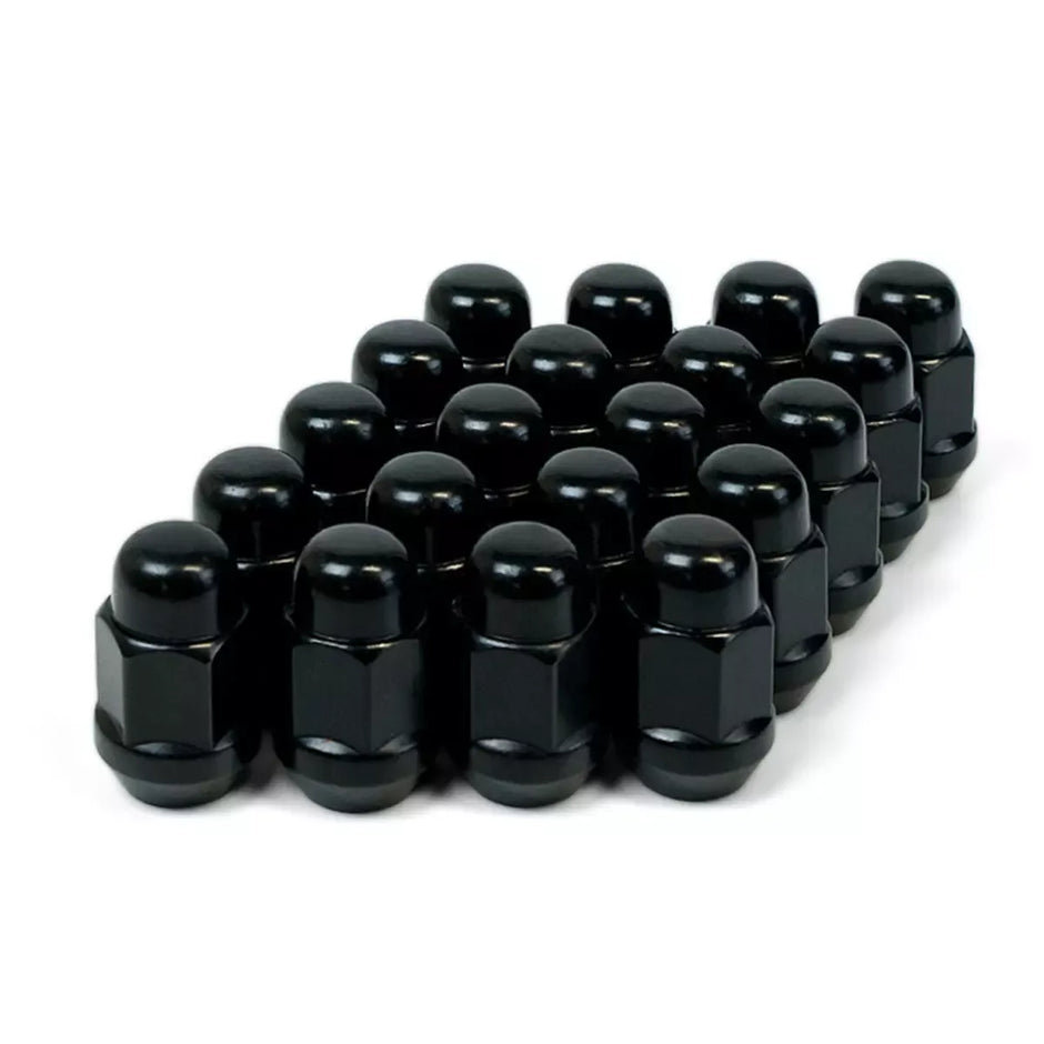 SAAS Wheel Nut Acorn Bulge M12x1.50 Black 35mm 33536BBC - view 1