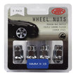 SAAS Wheel Nuts Acorn Bulge M14x1.50 Chrome 35mm 5Pk 335395 - view 1