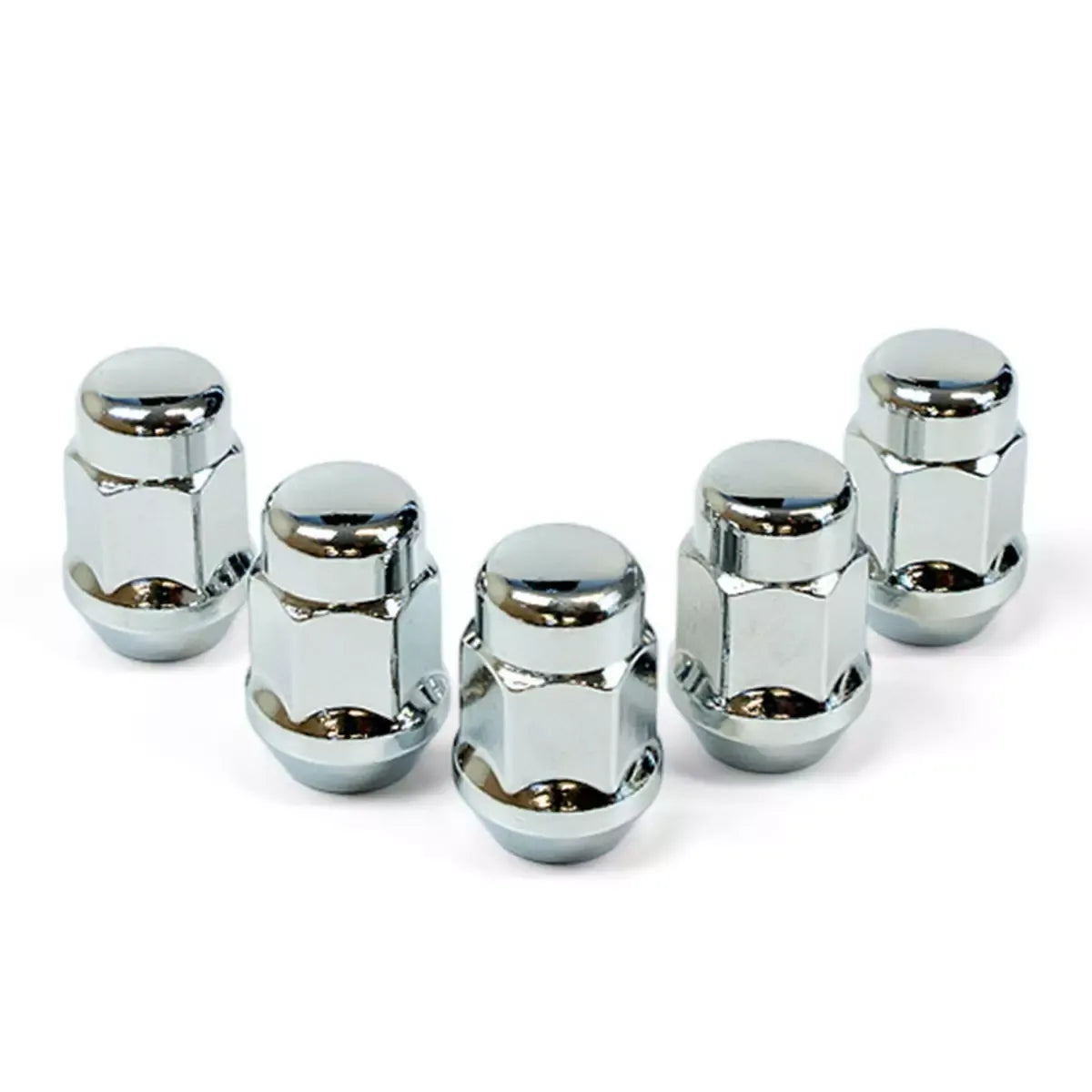 SAAS Wheel Nuts Acorn Bulge M14x1.50 Chrome 35mm 5Pk 335395 - view 3