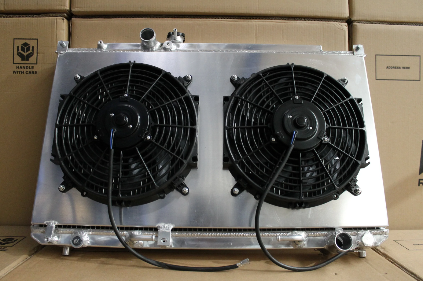 Toyota JZX100/110 Mk II JZX100 Cresta/Chaser Full Alloy Radiator & Fan Shroud Kit