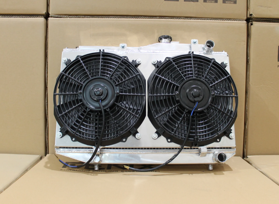 Toyota Corolla AE86 Full Alloy Performance Radiator & Fan Shroud Kit