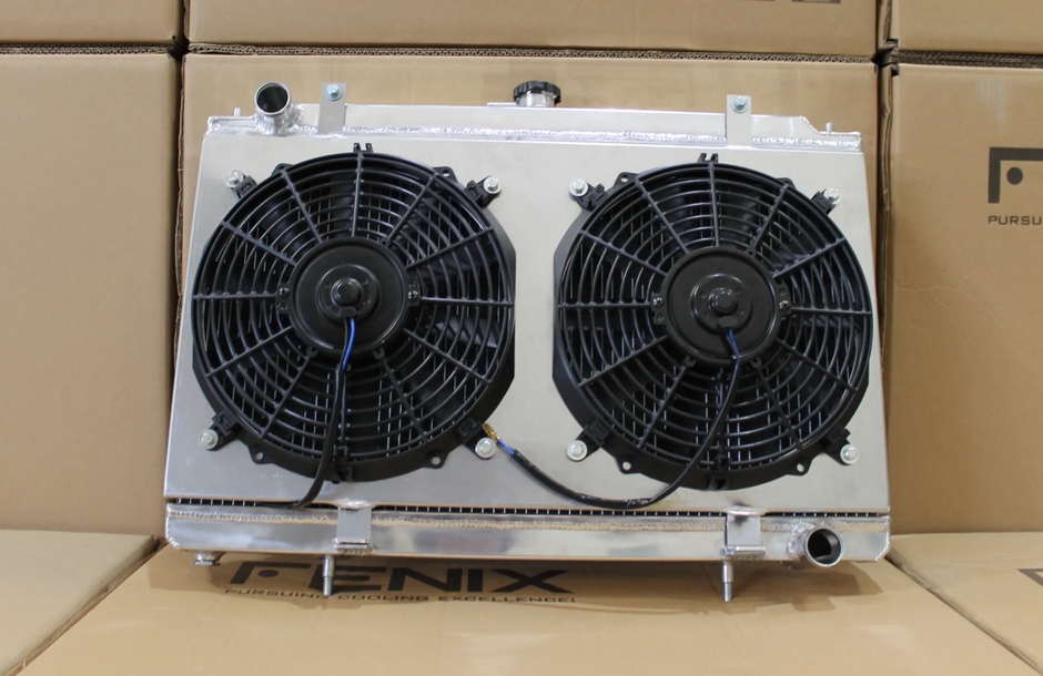 Nissan Silvia S14/S15 SR20DET Full Alloy Performance Radiator & Fan Shroud Kit