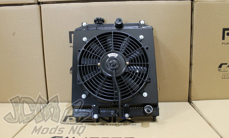 Honda EG-EK Civic Full Alloy Performance Radiator & Fan Shroud Kit