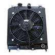 Fenix Honda EG-EK Civic Alloy Radiator & Fan Shroud Kit – satin black finish