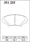 DIXCEL Front Brake Pads – Mazda RX-8 (SE / FE)