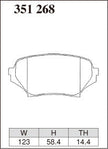 DIXCEL Front Brake Pads – Mazda MX-5 (NC18)