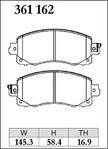 DIXCEL Front Brake Pads – Subaru WRX (VB) / Forester (SK) / Impreza (GT/GK/GU) / XV (GT)