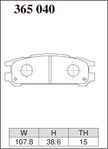 DIXCEL Rear Brake Pads – Subaru WRX (GC8) / WRX STI (V1 – V6)