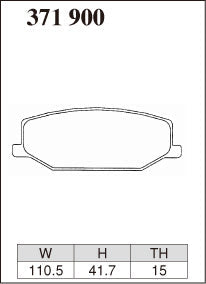 DIXCEL Front Brake Pads - Suzuki Jimny (JA11/JA12/JA22/JB23) / Jimny Sierra (JB33/JB43) / Mazda AZ-Offroad (JM23W)