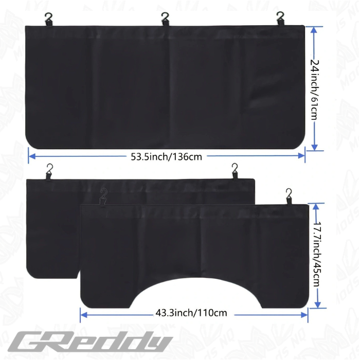 3 piece GReddy Front-End Scratch Guard Set
