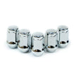 SAAS Wheel Nuts Flat Head Bulge M12x1.50 Chrome 35mm 5Pk 435965 - view 3