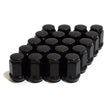 SAAS Wheel Nut Flat Head Bulge M12x1.50 Black 35mm 43596BBC - view 1