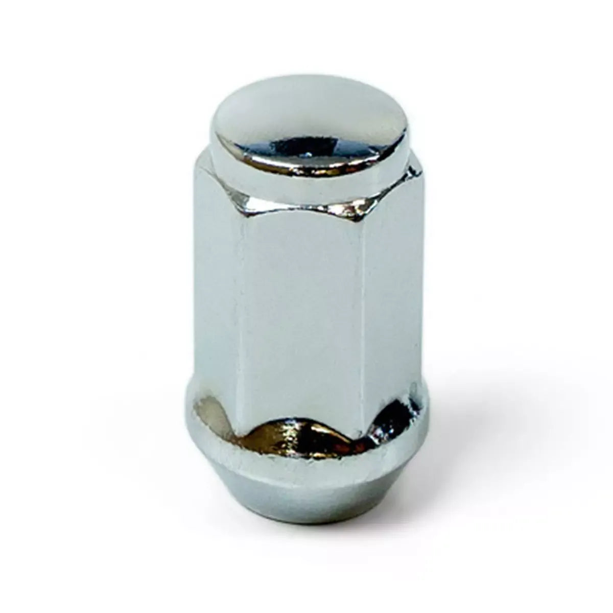 SAAS Wheel Nut Flat Head Bulge 1/2 UNF Chrome 40mm 44091B - view 2