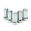 SAAS Wheel Nuts Flat Head Bulge 14x 1.5 Chrome 45mm 5Pk 445995 - view 3