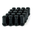 SAAS Wheel Nut Flat Head Bulge 14x 1.5 Black Chrome 45mm 44599BBC - view 1