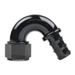 Raceworks 400 Series Push Lock Hose End 150 Degree