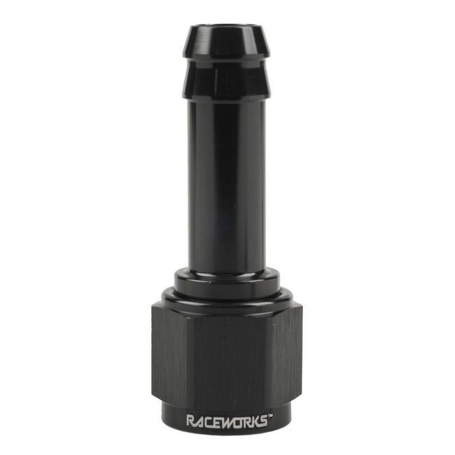 Raceworks AN Female to Hose Barb Straight Fittings