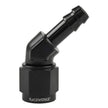 RACEWORKS AN FEMALE TO HOSE BARB 45 DEGREE FITTINGS