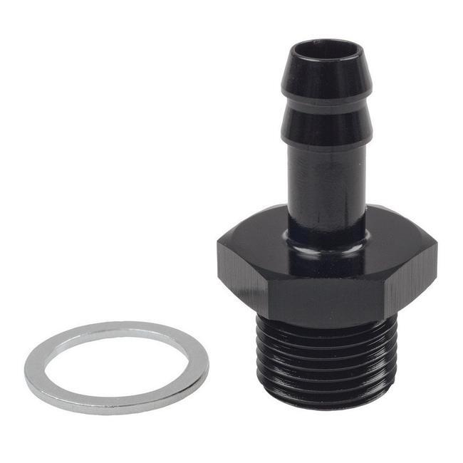 Raceworks Metric Male to Hose Barb Straight Fittings