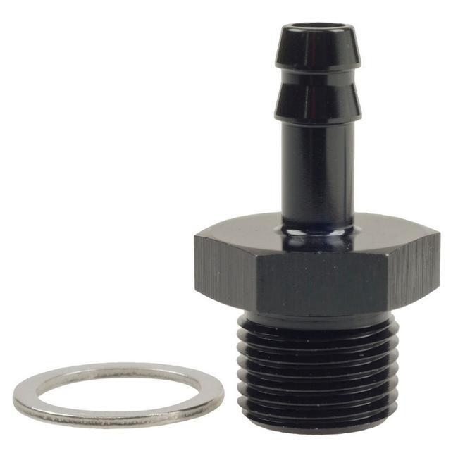 Raceworks Metric Male to Hose Barb Straight Fittings
