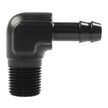 Raceworks Male NPT to Hose Barb 90 Degree Fittings