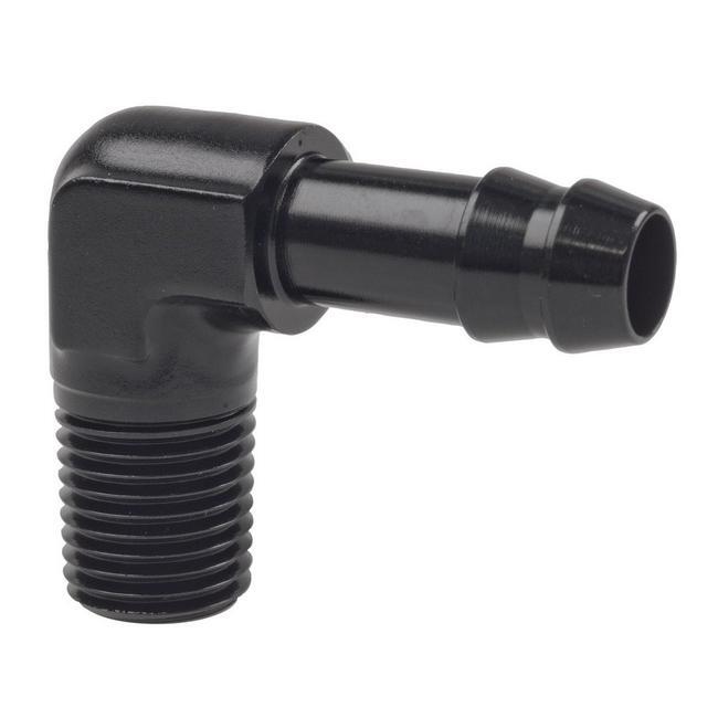 Raceworks Male NPT to Hose Barb 90 Degree Fittings