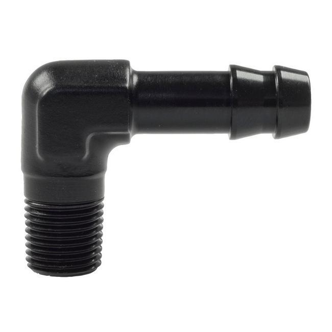 Raceworks Male NPT to Hose Barb 90 Degree Fittings