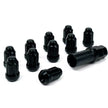 SAAS Wheel Nuts S/D 6 Spline 1/2 UNF Black 10Pk Incl Key 6330110BC - view 3