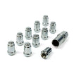 SAAS Wheel Nuts S/D 6 Spline M12x1.25 Chrome 10Pk Incl Key 6330510 - view 3