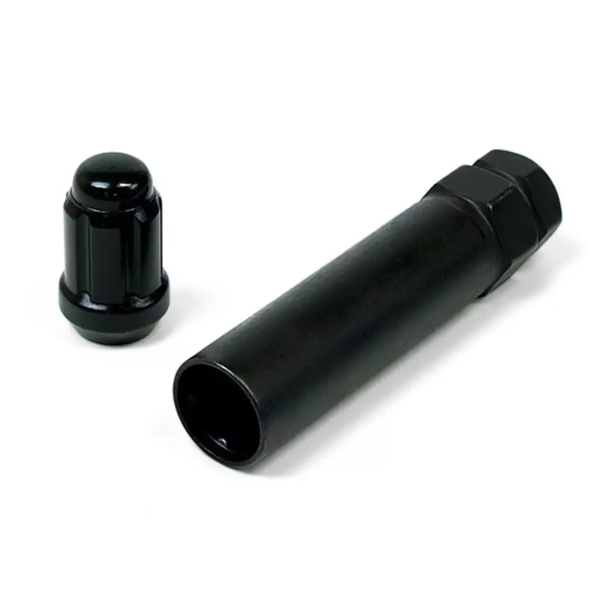SAAS Wheel Nuts S/D 6 Spline M12x1.50 Black 10Pk Incl Key 6330610BC - view 2