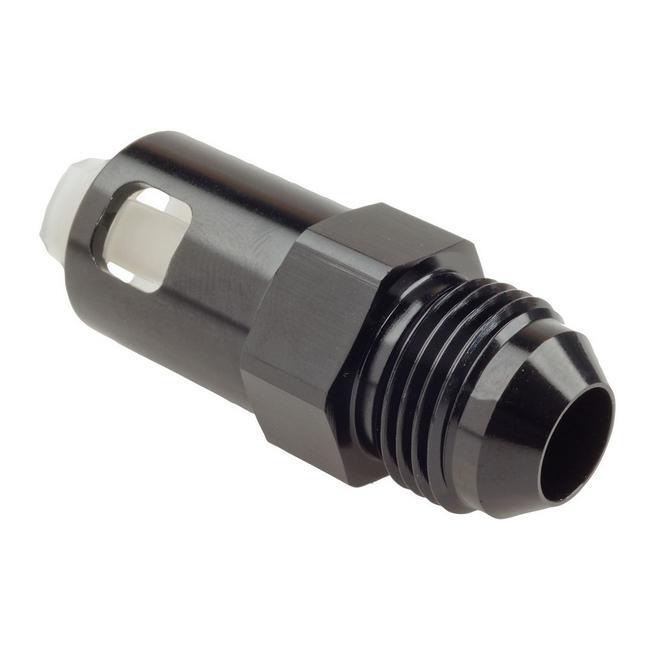 Raceworks Female SAE EFI Quick Connect Tube to AN Male Flare Straight Fittings (Plastic Insert)