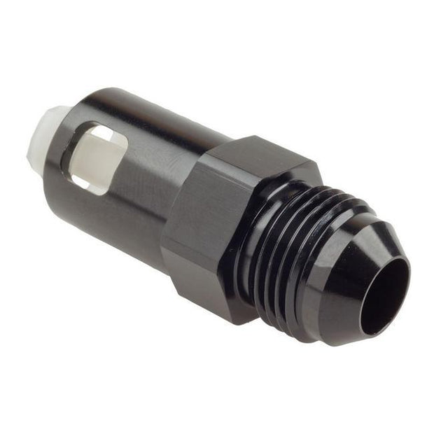 Raceworks Female SAE EFI Quick Connect Tube to AN Male Flare Straight Fittings (Plastic Insert)