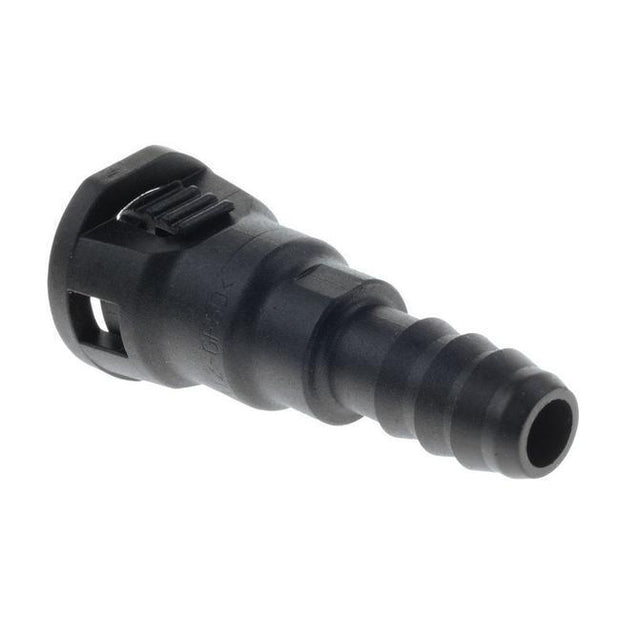 Raceworks Female SAE EFI Quick Connect Tube to Hose Barb Plastic Straight Fittings