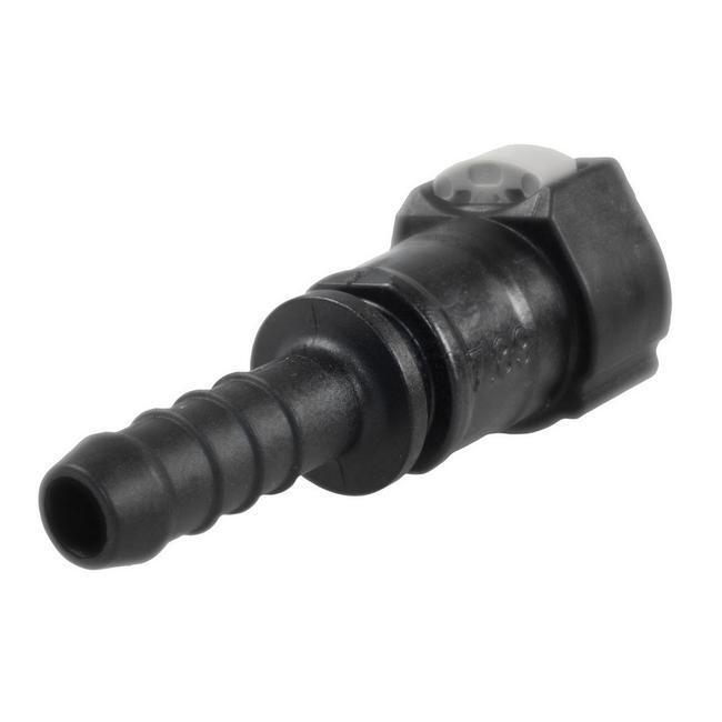 Raceworks Female SAE EFI Quick Connect Tube to Hose Barb Plastic Straight Fittings
