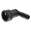 Raceworks Female SAE EFI Quick Connect Tube to Hose Barb Plastic 90 Degree Fittings