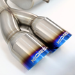 Korsh Subaru WRX STI 2008-2014 Hatch Auto Turboback Exhaust - Stainless Steel with Titanium Tips