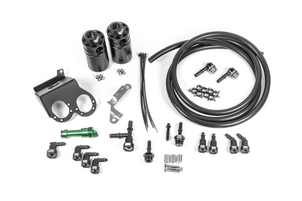 Radium Dual Fluid Lock Catch Can Kit, Chevrolet Corvette C7 Z06 (2015-2019)