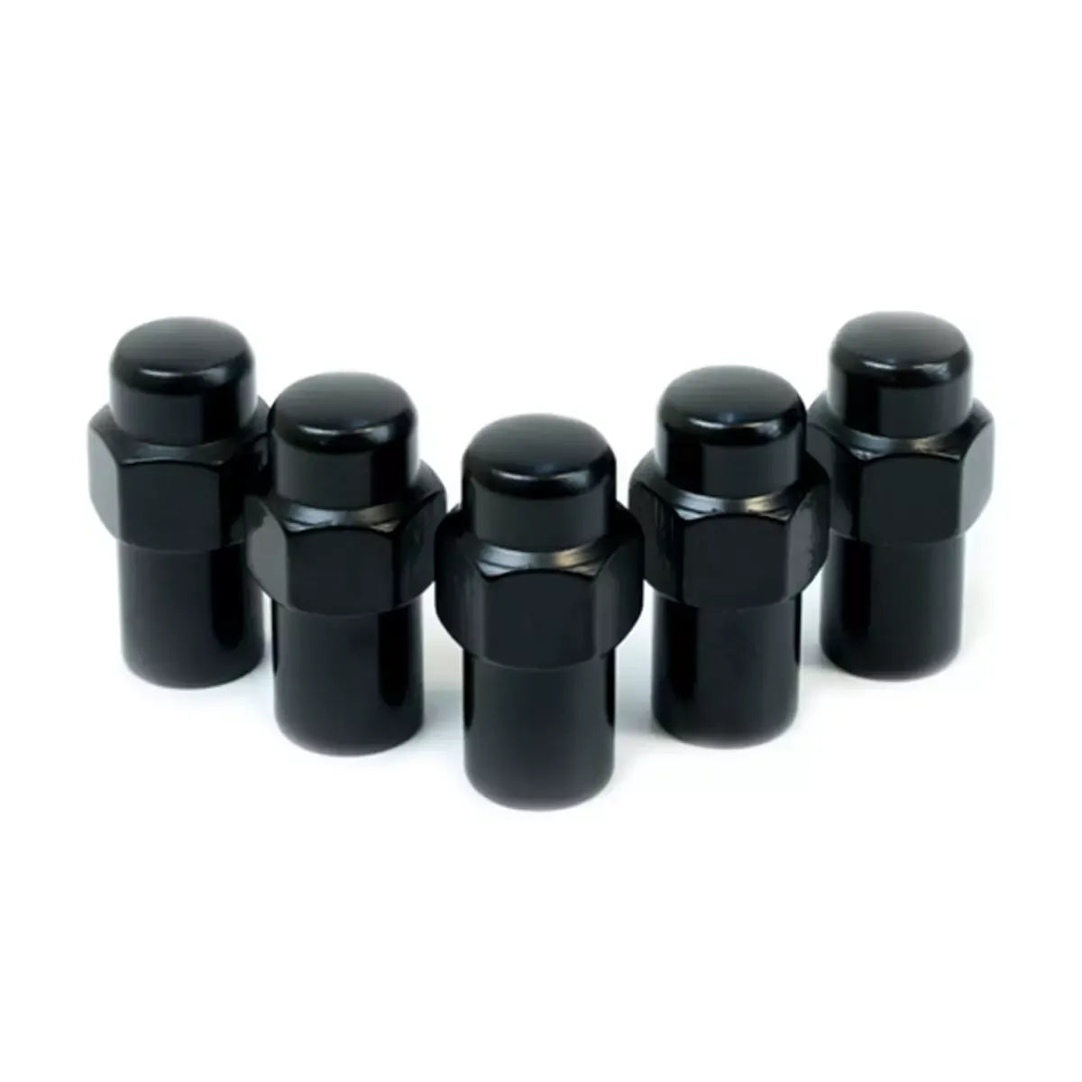 SAAS Wheel Nuts Mag 1/2 UNF Black 43mm 5Pk 743415BC - view 3