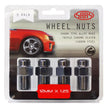 SAAS Wheel Nuts Mag M12x1.25 Chrome 43mm 5Pk 743455 - view 1