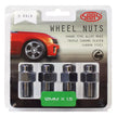 SAAS Wheel Nuts Mag M12x1.50 Chrome 43mm 5Pk 743465 - view 1