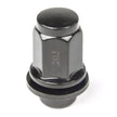 SAAS Wheel Nut Toyota 12x1.5 Black Closed End Taper 47mm Long with Washer 74745BBC - view 2