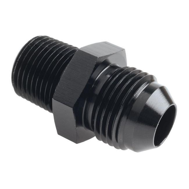 Raceworks AN Male Flare to NPT Male Straight Fittings
