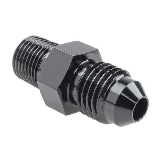 Raceworks AN Male Flare to NPT Male Straight Fittings