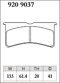 DIXCEL Front Brake Pads – Wilwood Calipers (20mm)