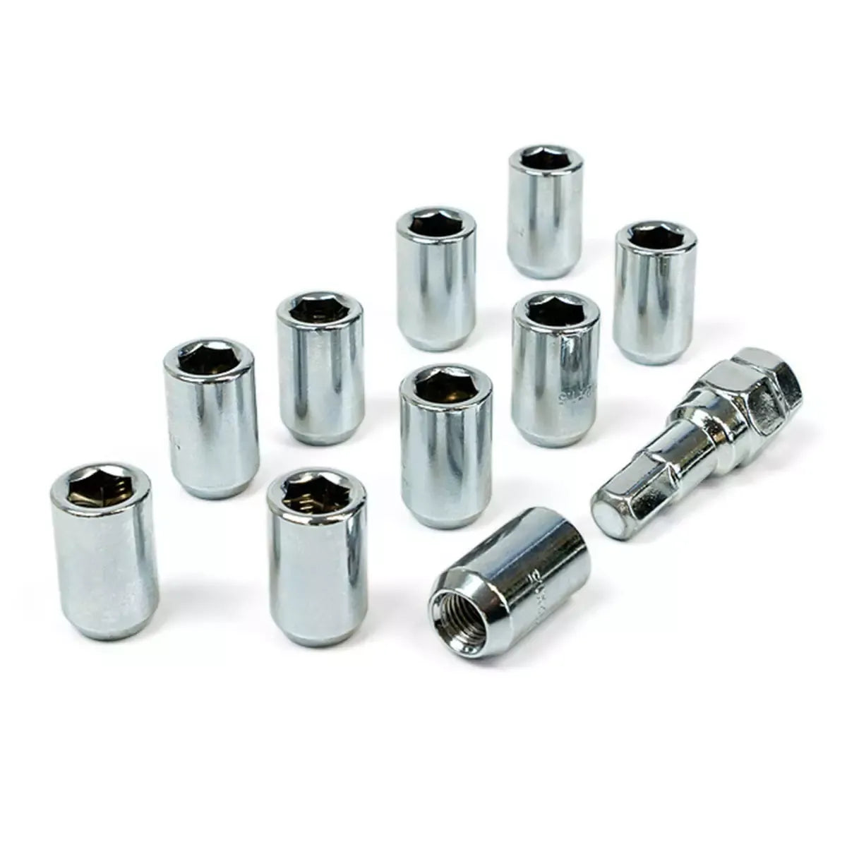 SAAS Wheel Nuts Internal Hex 1/2 UNF Chrome 10Pk Incl Key 8330110 - view 3